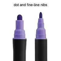 Leisure Arts® Bright & Bold Dot Art Pad & Marker Set