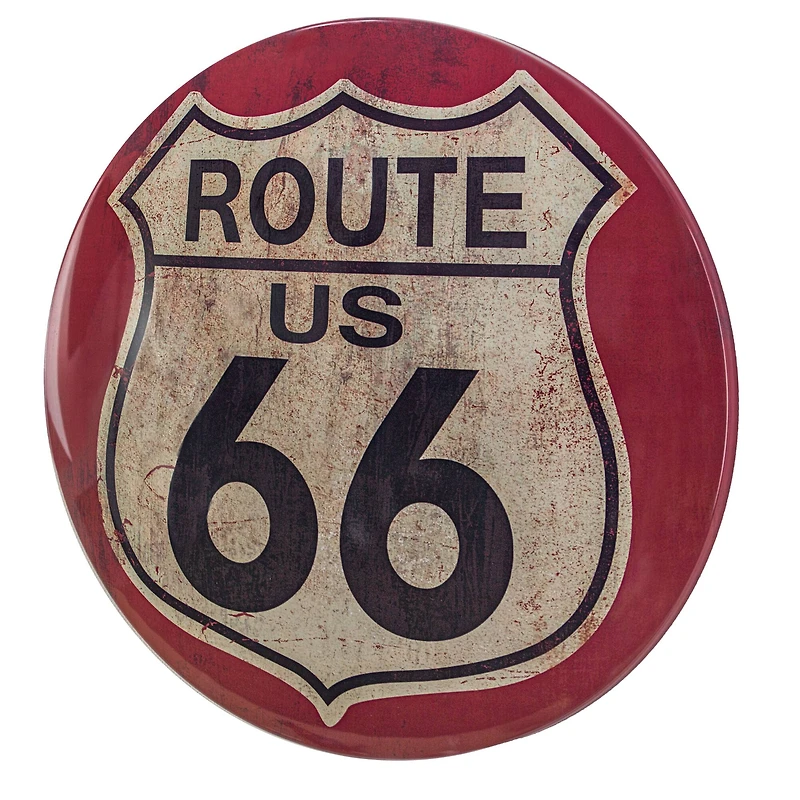 American Art Décor™ 15" Route 66 Metal Sign
