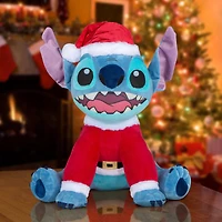 15.75" Disney® Stitch in Santa Suit Holiday Greeter