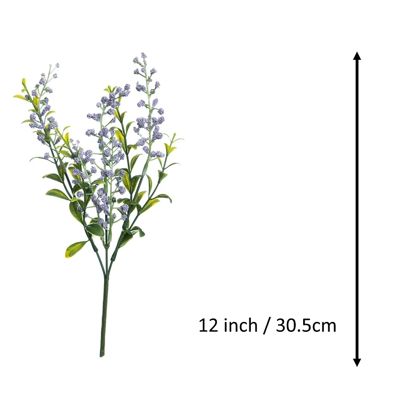 12" Berry Foliage Pick by Ashland