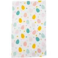 26" Pastel Stripes & Eggs Easter Kitchen Tea Towel Set