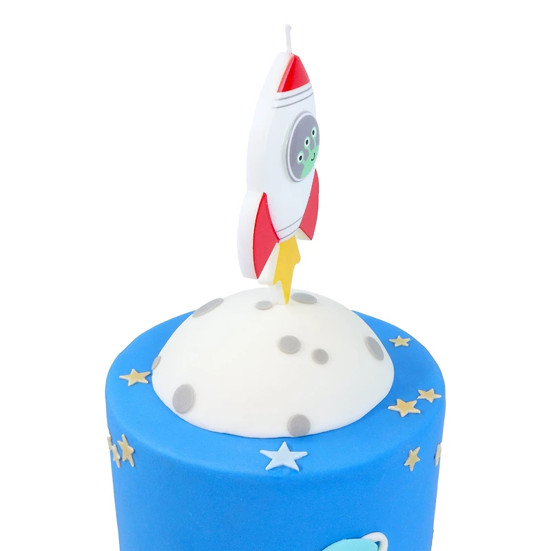 PME Party® Rocket Birthday Candle