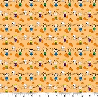 Peanuts® Pumpkin Patch Cotton Fabric