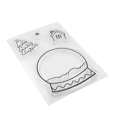 Snow Globe Clear Stamp Set by Recollections™