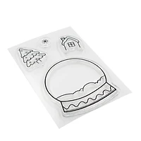 Snow Globe Clear Stamp Set by Recollections™