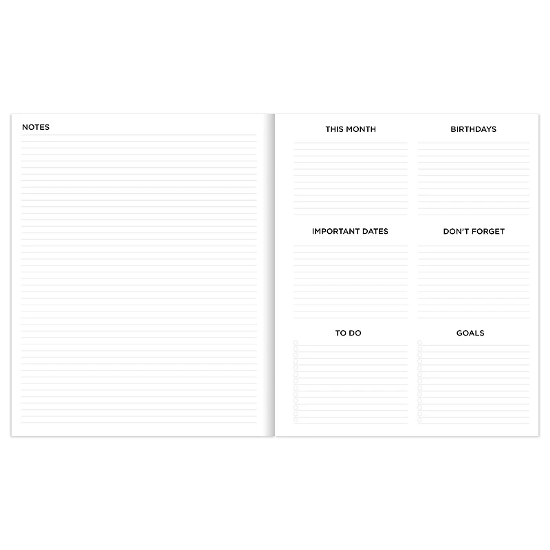 TF Publishing 2023 - 2024 Monet Like Year Large Monthly Planner