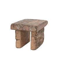 Hello Honey® 6" Natural Decorative Reclaimed Wood Pedestal