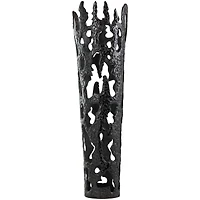 31" Contemporary Aluminum Melting Drip Vase