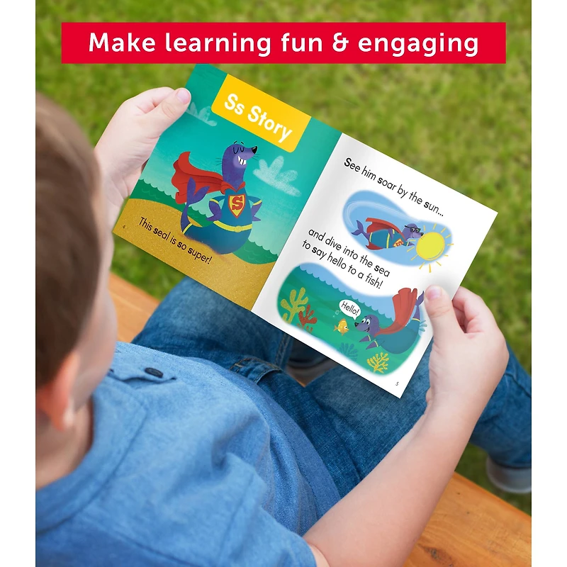Scholastic Teaching Solutions Laugh A Lot Alphabet Book Set of 26