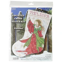 Design Works Angel of Joy Counted Cross Stitch Stocking Kit