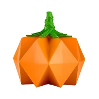6" Orange Origami Pumpkin Tabletop Figurine