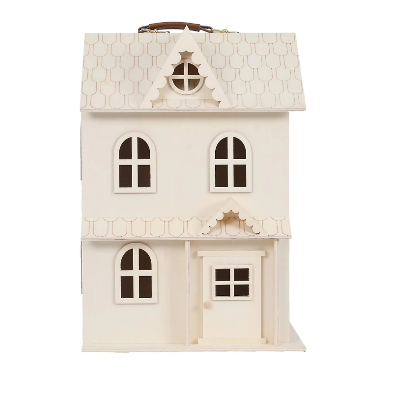 13" Wood 2-Story Dollhouse by Make Market®