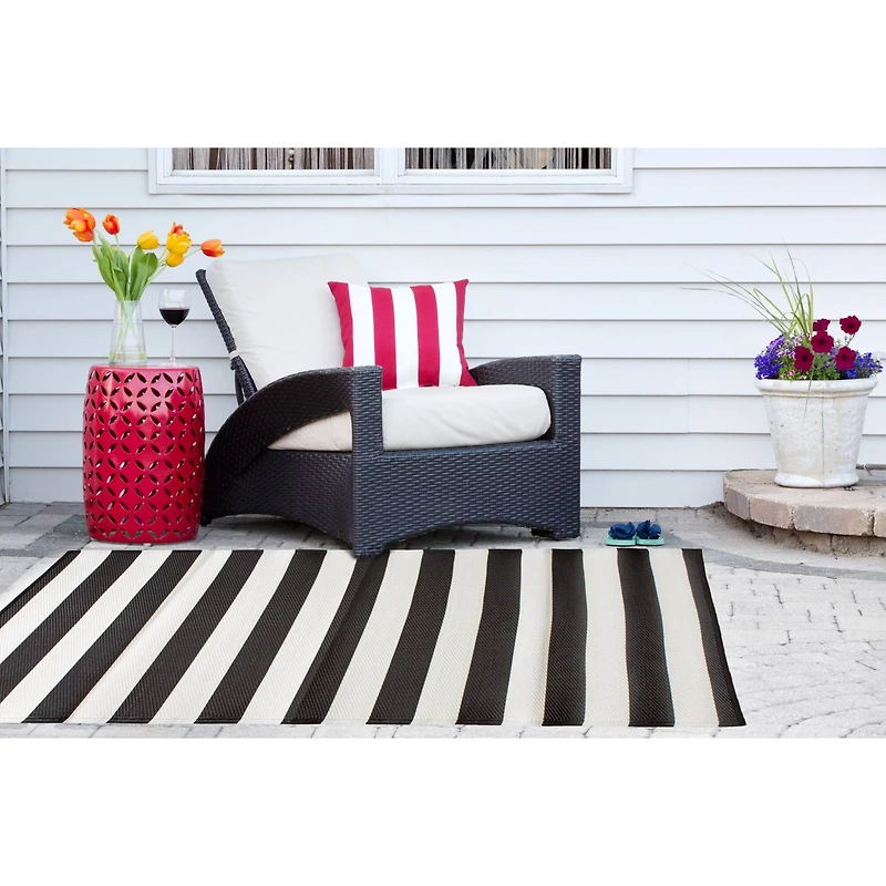 DII® Stripe Outdoor Floor Runner 3ft. x 6ft