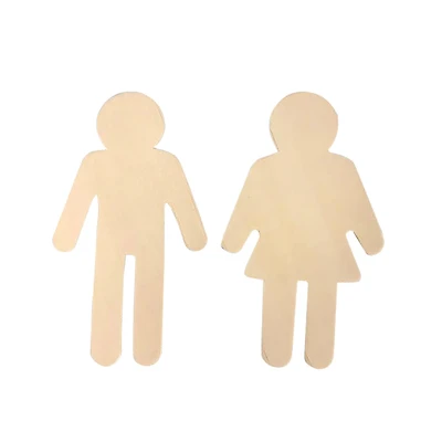 Wood People Shapes by Creatology™