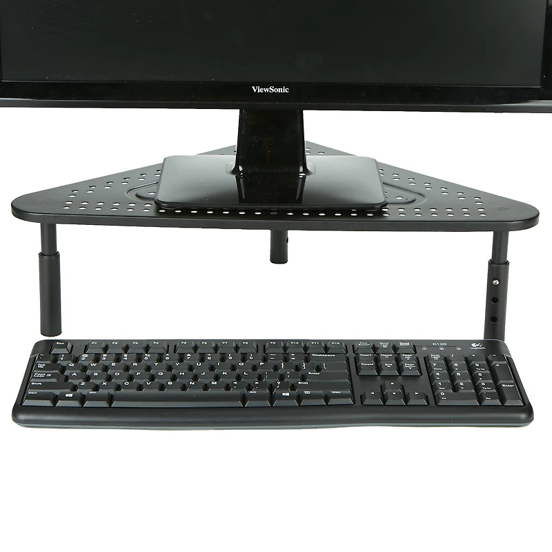 Mind Reader Triangle Adjustable Monitor Stand
