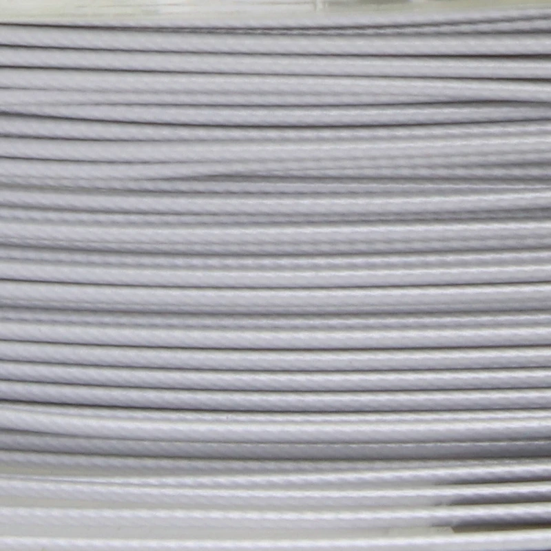 The Beadsmith® Flex-rite® 0.018" Pearl Silver 49 Strand Wire, 30ft.