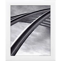 Craig Frames Contemporary White Satin Picture Frame