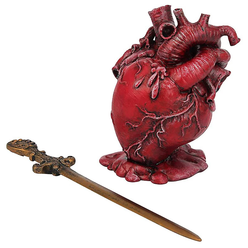 Design Toscano Edgar Allen Poe's Tell-Tale Heart Statue