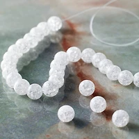 Quartz Round Beads by Bead Landing