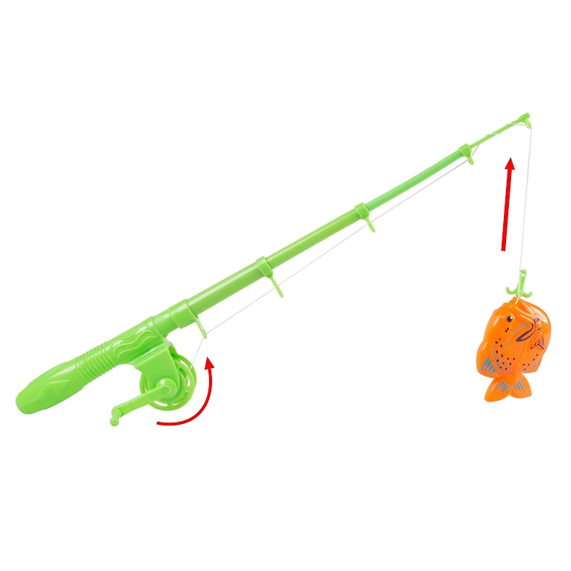 Toy Time Kid's Toy Fishing Set