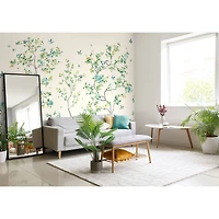 Origin Murals Chinoiserie Floral Tree Wall Mural