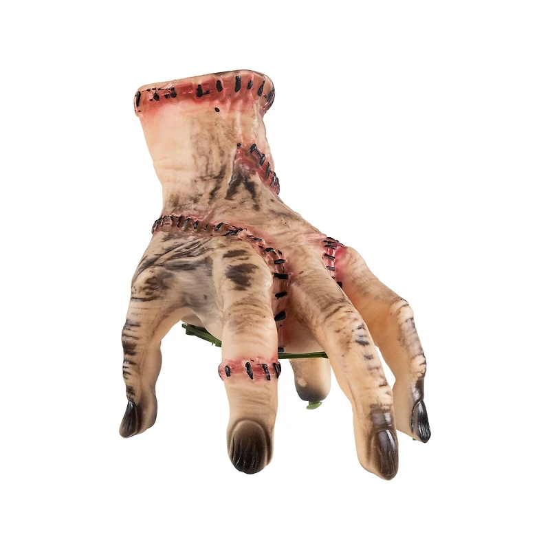 9.25" Animated Severed Hand with Sound Halloween Decoration