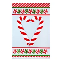 Candy Cane Heart Garden Flag by Ashland®