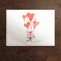 Valentine's Balloon Note Placemat