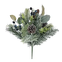 18" Pinecone & Blue Berry Deluxe Bush by Ashland®