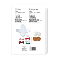 Intermediate Gingerbread House Amigurumi Crochet Ornament Kit by Loops & Threads®