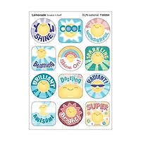 TREND Enterprises® SUN-sational, Lemonade Scent Scratch 'n Sniff Stinky Stickers®, 6 Packs of 48