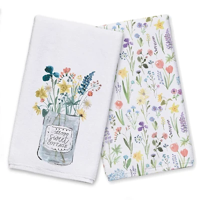 Cottage Sweet Cottage Tea Towel Set