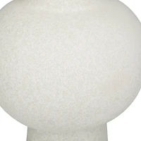 CosmoLiving by Cosmopolitan White Ceramic Modern Vase