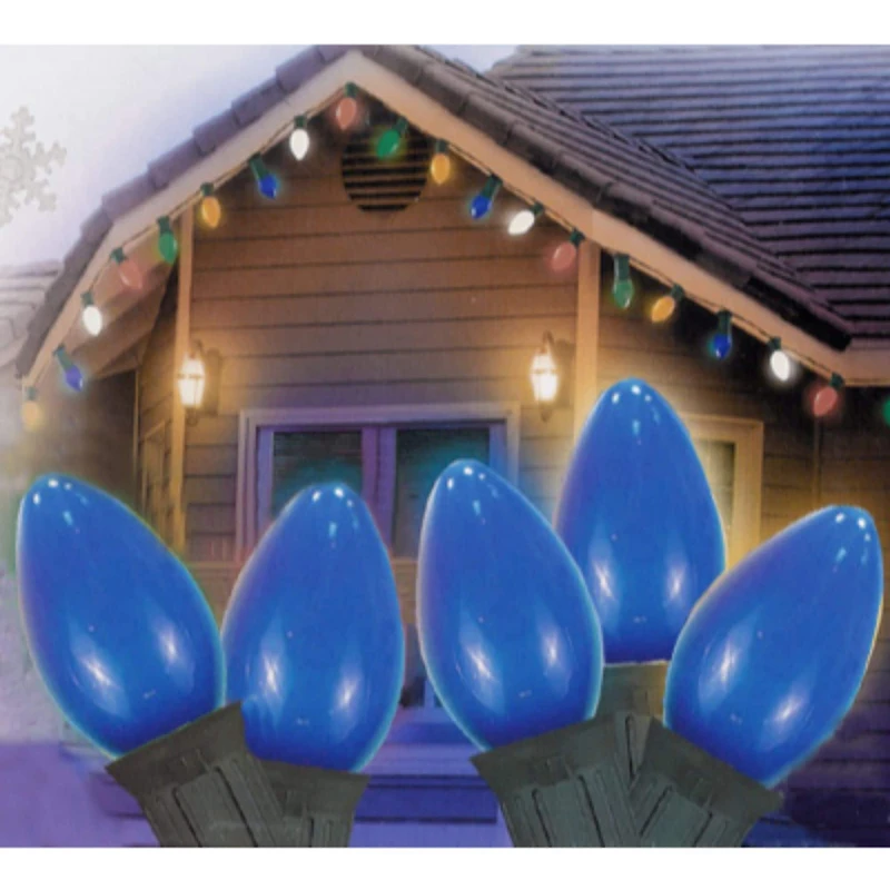 25ct. Opaque C7 Christmas Light Set