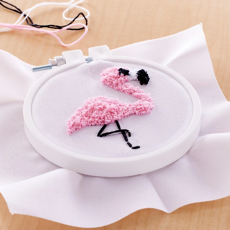 Flamingo Punch Needle Kit by Loops & Threads™