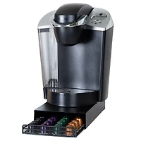 Mind Reader Black Espresso Coffee Capsule Pod Storage & Organizer