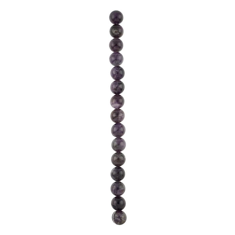 Amethyst Round Beads, 12mm by Bead Landing™