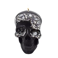 5" Black Skull with Pearls Unscented Candle by Ashland®