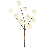 12" White Pumpkin Pick by Ashland®