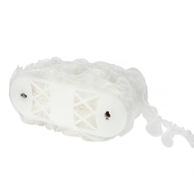 3" Organza Ruffle Wired Trim by Celebrate It