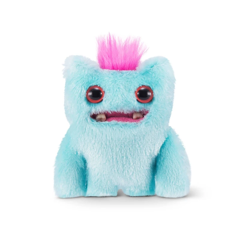 Fuggler™ Baby Fugg™ 3.5" Teal Wide Eyed Weirdo Funny Ugly Monster Soft Plush