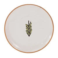 Ceramic Pine Tree Plate, Set of 4