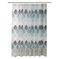 Bath Bliss Paisley Design Shower Curtain