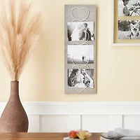 7 Opening Gray Wire Heart Collage Frame by Studio Décor®