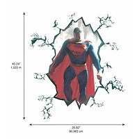 RoomMates Alex Ross Superman Cracked Peel & Stick Giant Wall Decal