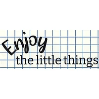 Leisure Arts® Vinyl Enjoy the Little Things Black Wall Decal