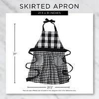 DII® Mrs. Claus Skirt Apron