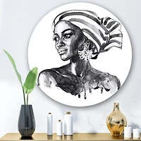 Designart - Portrait of African American Woman XII