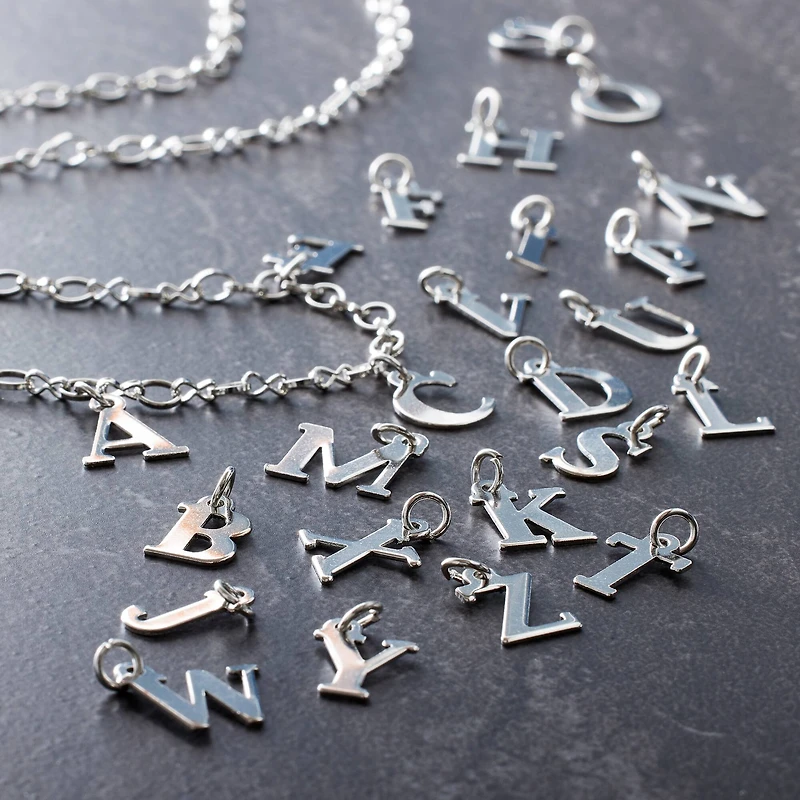 Alpha Capitals Charm Set by Bead Landing™