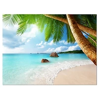 Designart - Praslin Island Seychelles Beach